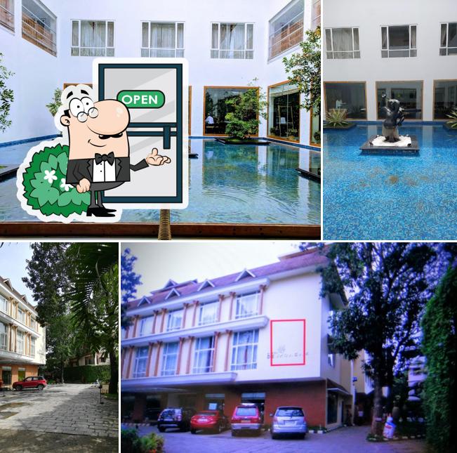 Check out the exterior of Hotel Devaragam