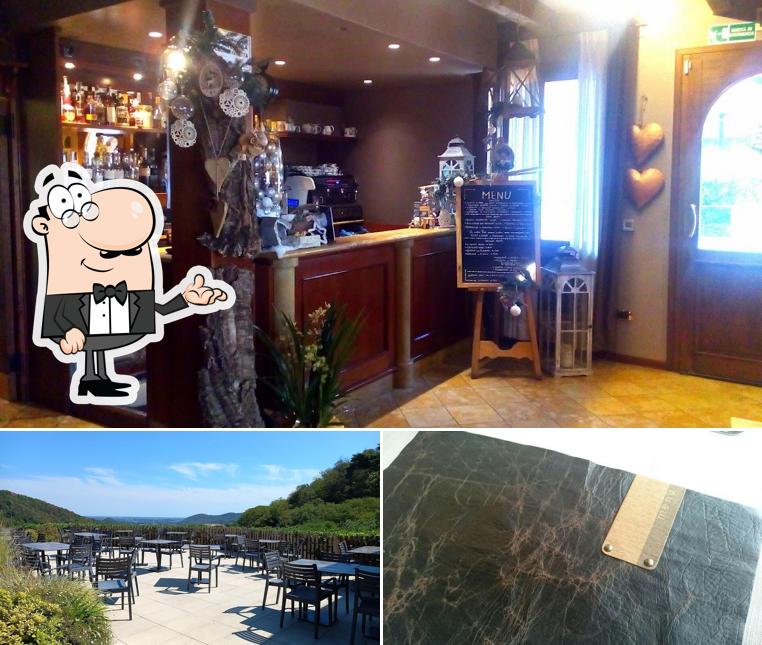 Dai un'occhiata agli interni di Da Ezio Ristorante in Collina