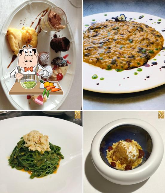 Insalata di alghe al Ristorante alla Villa Fini