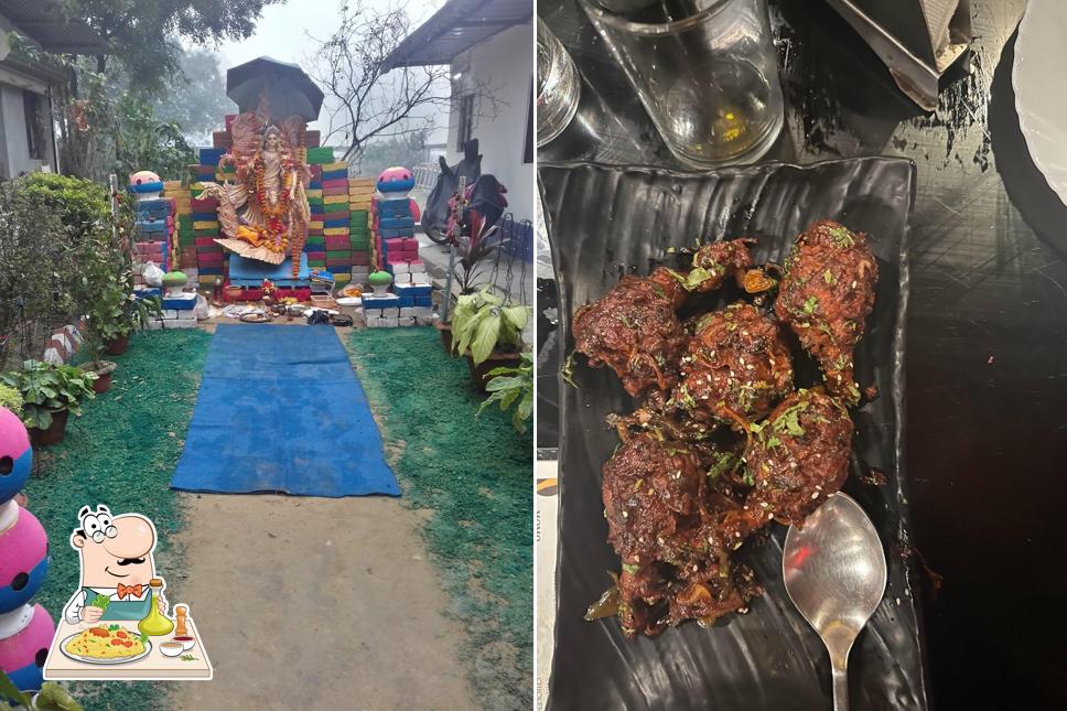 Food at Akash Deep Hotel