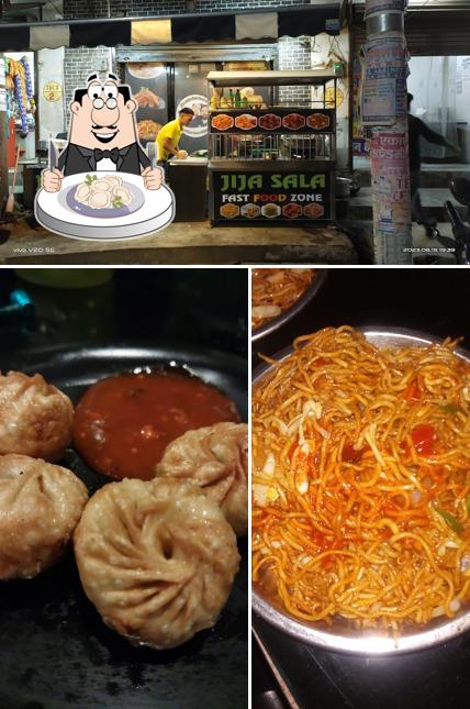 Dumplings at Jija sala fast food zone