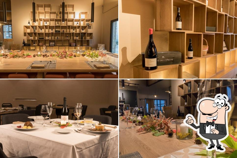 Gli interni di La Bigoncia Ristorante Agri Bistrot