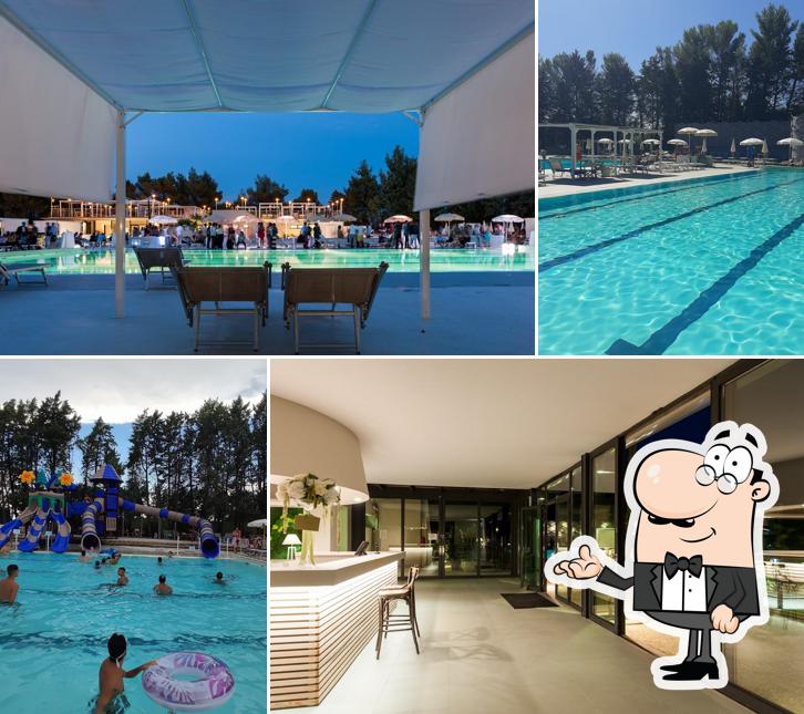 Gli interni di Le Piscine - San Miniato