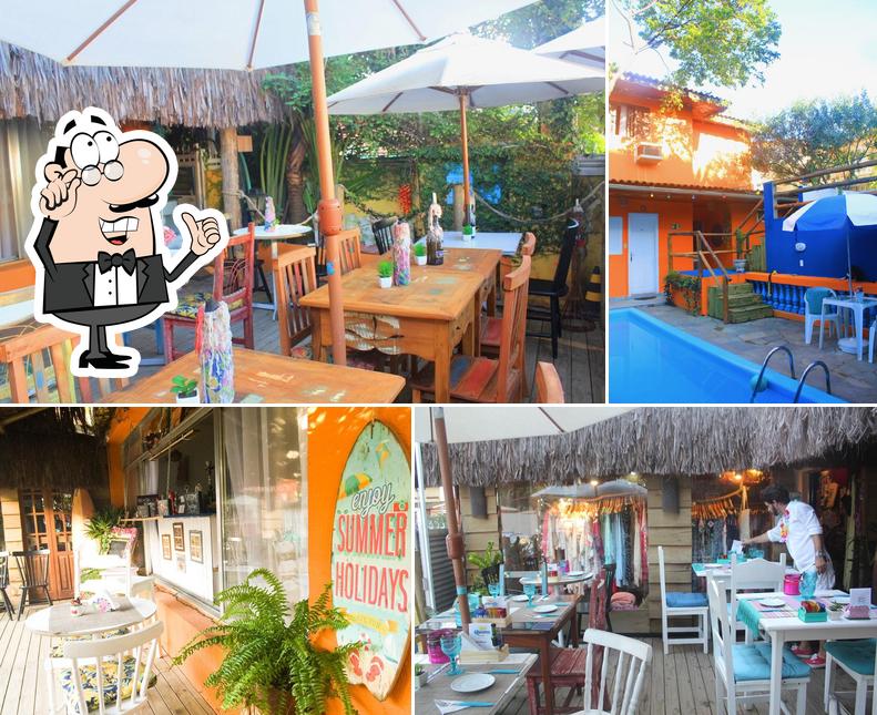 Veja imagens do interior do Pousada Canto das Laranjeiras Tombo