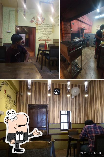 The interior of Spot Kitchen Shawarma Hub Vadanappally