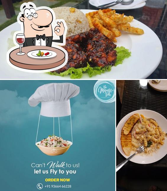 Meals at The mango tree lounge cafe