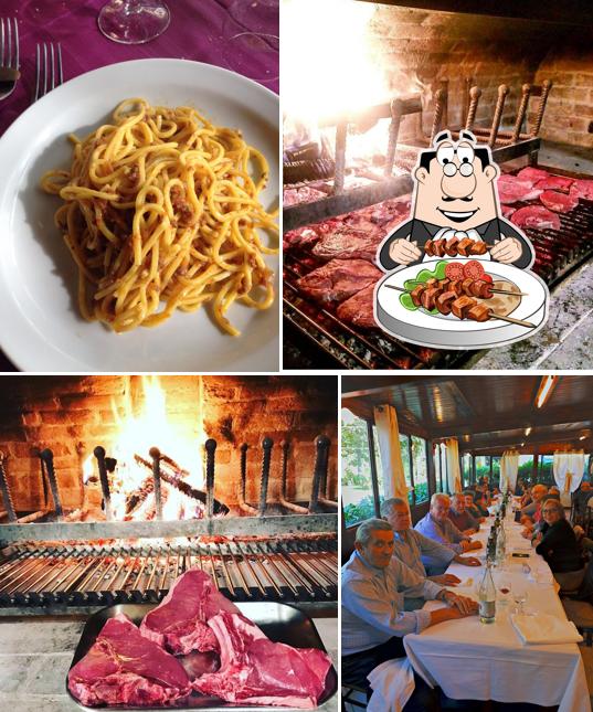 Cibo al Trattoria Vecchio Mulino