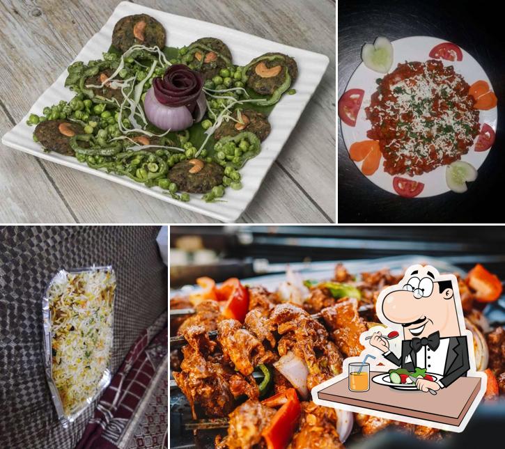 Food at Maratha Darbar party hall Ac and Non Ac with rooms available conference hall meetings get together