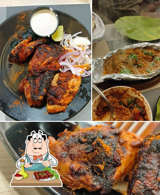 Meat meals are served at TOPI VAPPA BIRIYANI COIMBATORE BRANCH