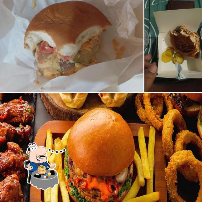 Food at B Burger Vashi