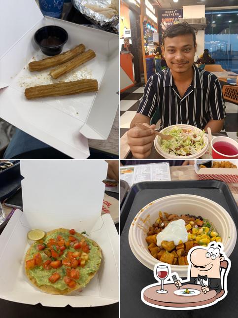 Food at California Burrito Mexican Kitchen @ Faridabad