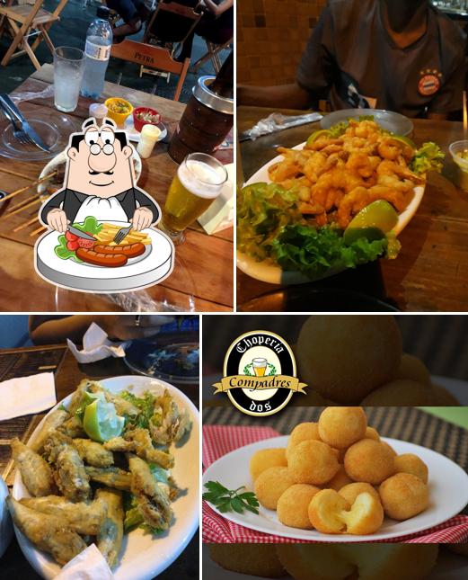 Platos en Choperia dos Compadres