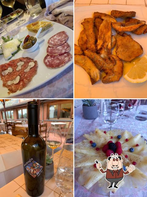 Cibo al Hotel Ristorante Da Bruno