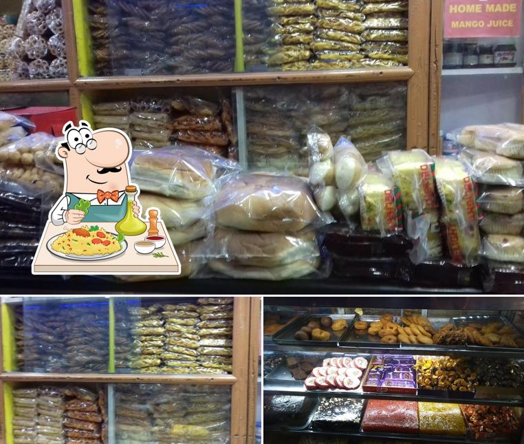 Food at Delight Bakery