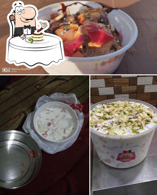 Billa Kulfi Corner offers a number of sweet dishes