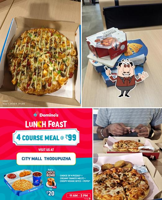 Meals at Domino's Pizza City Mall, Thodupuzha