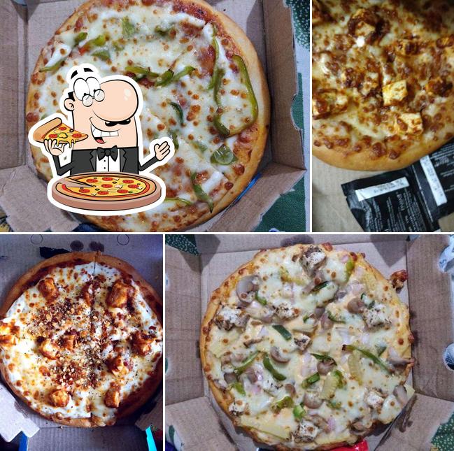 Get various kinds of pizza