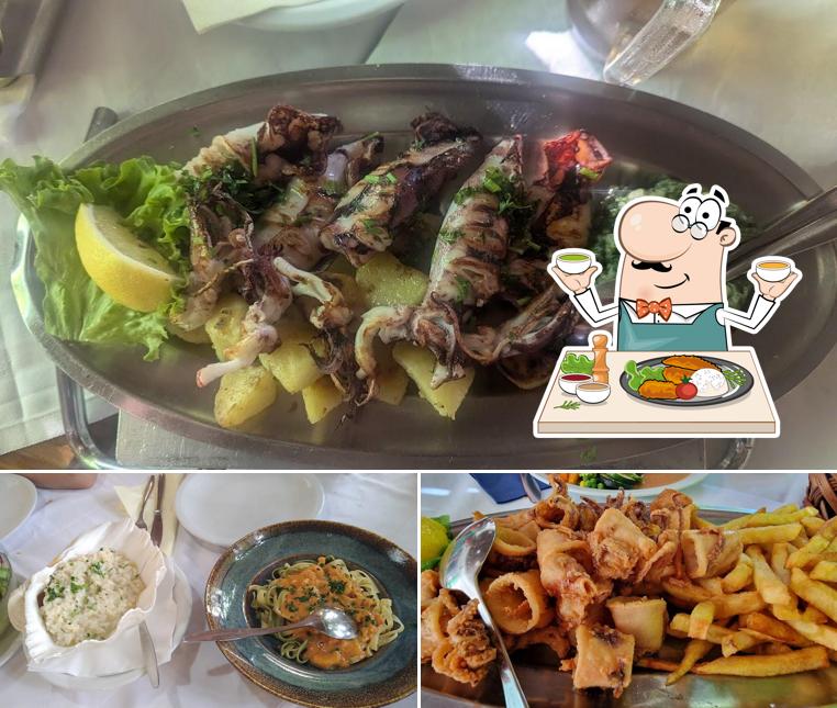 Platti al Restaurant Feral Lopar