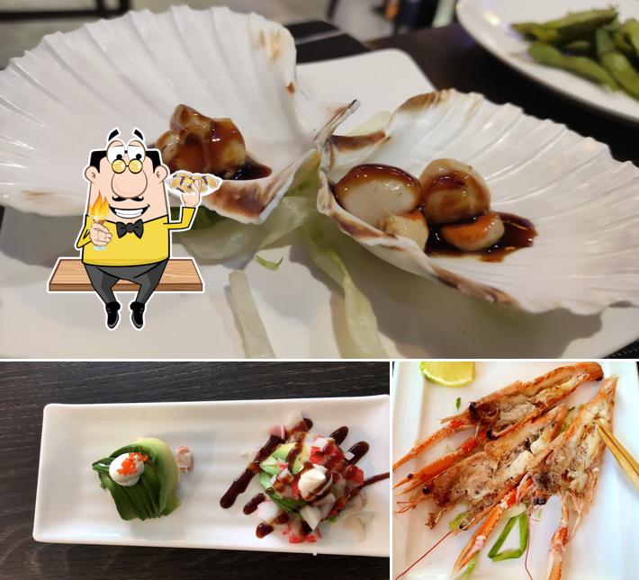Prenditi tra i molti pasti di mare offerti a IT Sushi