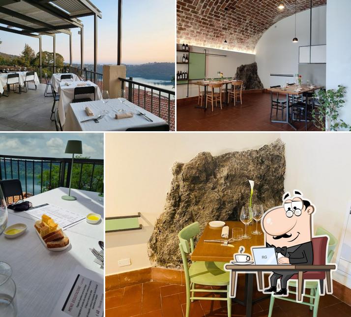 Gli interni di L'Acqua Bulle