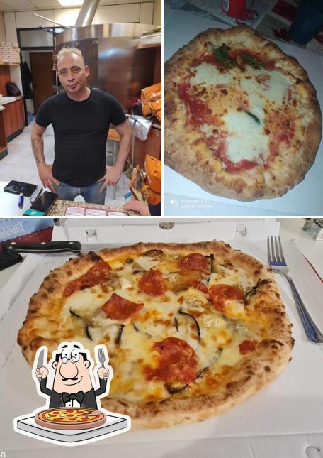 A Officina della pizza, puoi provare una bella pizza