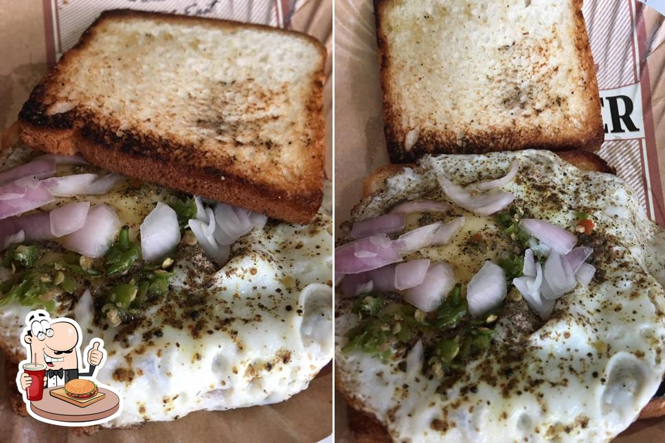 Get a burger at Pal Ji Egg Time