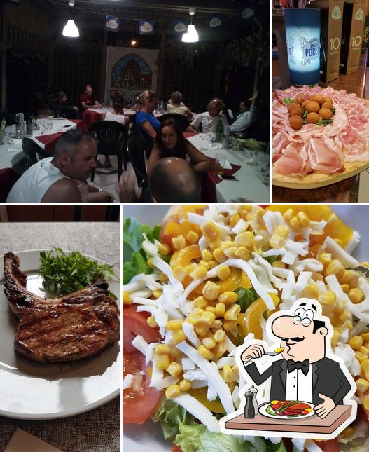 Platti al La Lanterna (pizza senza glutine)Trattoria Pizzeria