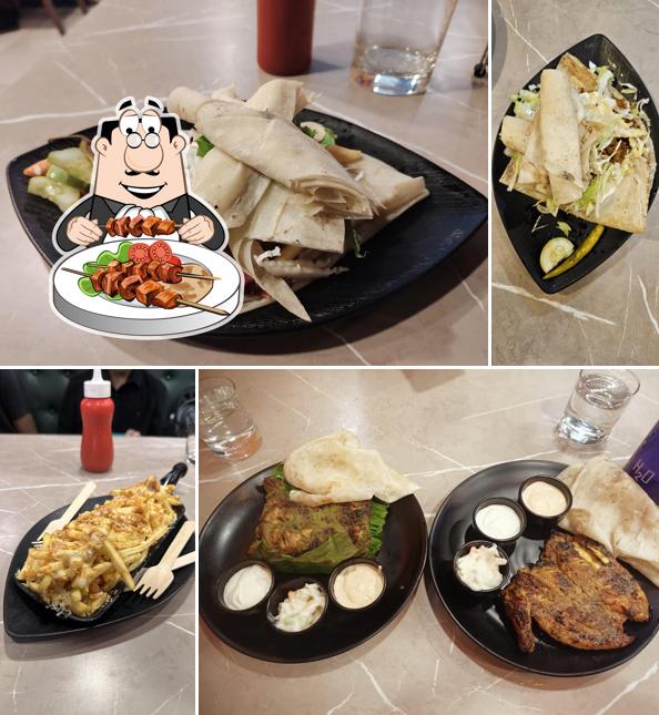 Food at Plated Restaurant