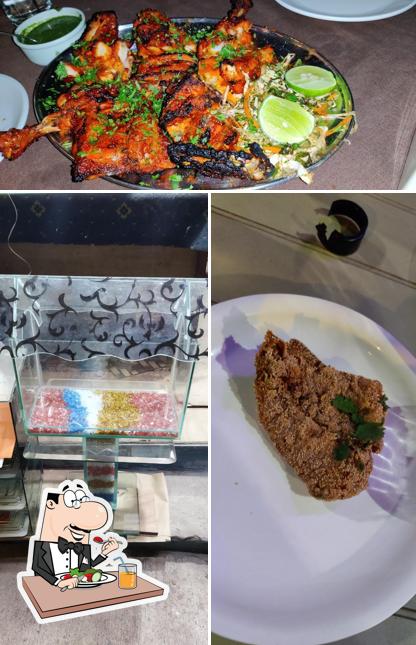 Food at Blue Heaven Restaurant & Bar