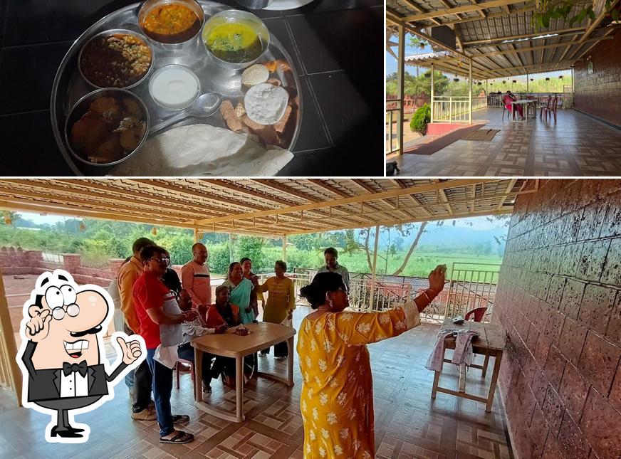 Among different things one can find interior and food at Ranmala resort