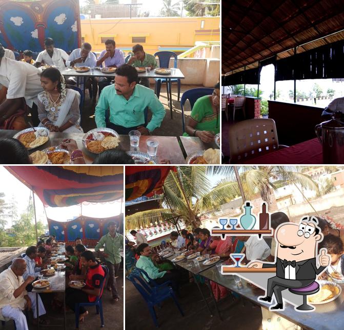 The interior of AGM family restaurant