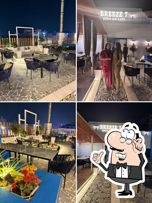 The interior of BREEZE 7 OPEN AIR CAFE