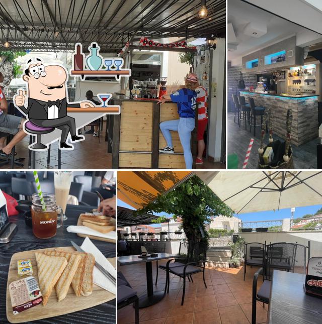 Gli interni di Caffe Bar "Time Out"