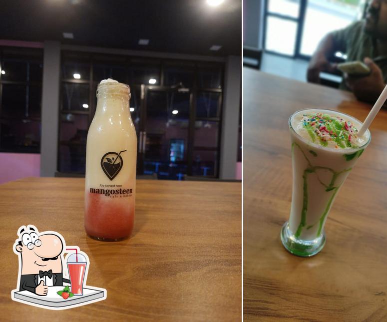 Enjoy a beverage at Mangosteen Food Court