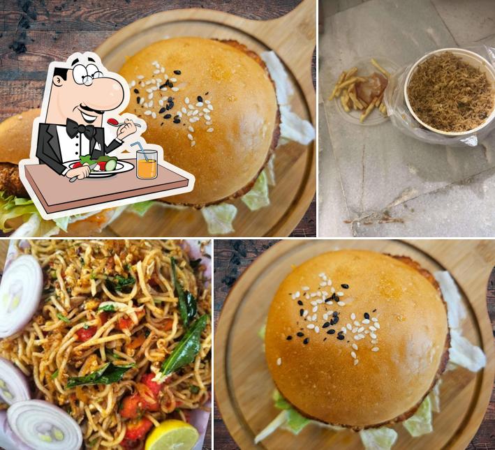 Food at V1 Cafe