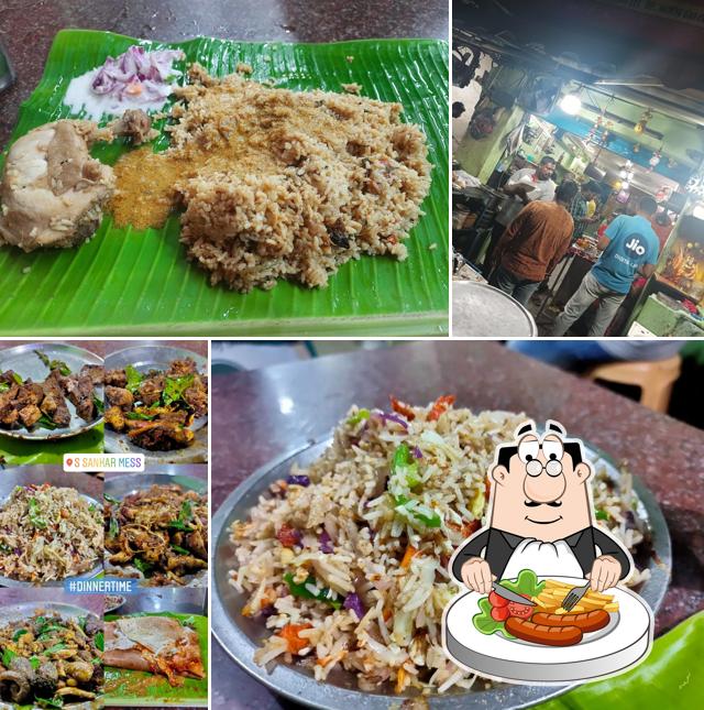 Food at S. Sankar Mess