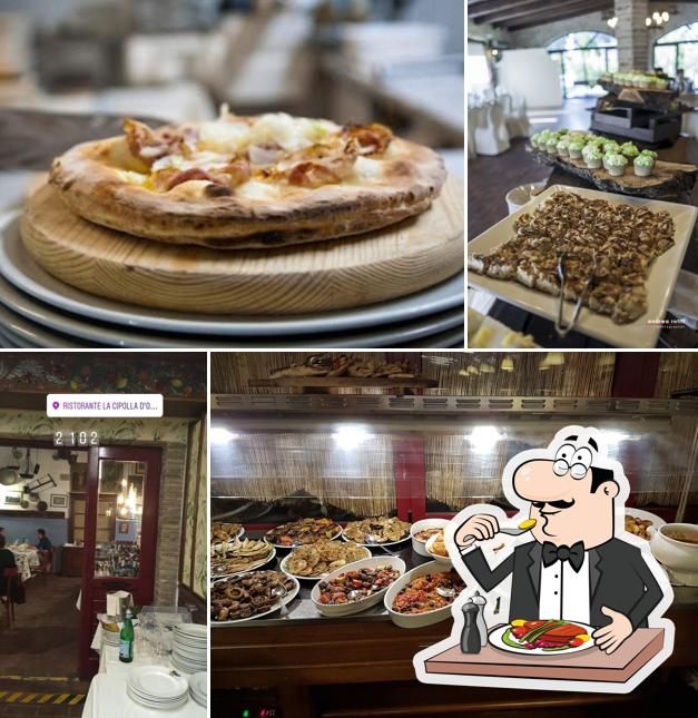 Cibo al Ristorante La Cipolla D'Oro