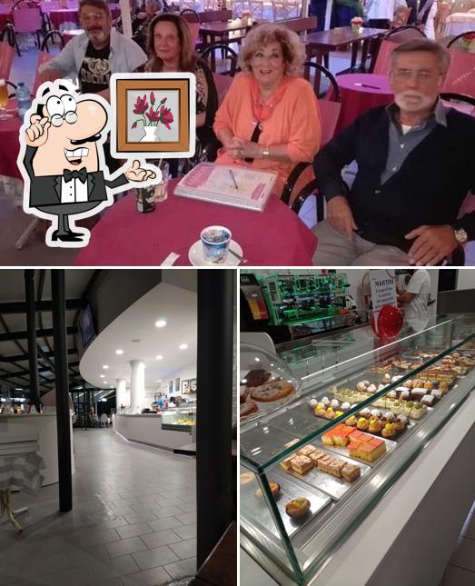 Gli interni di Pizzeria Martini