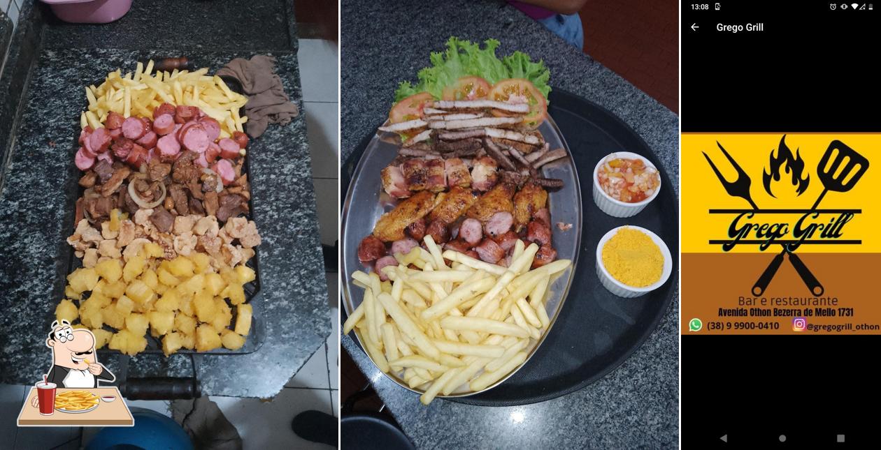 Bar e restaurante grego grill