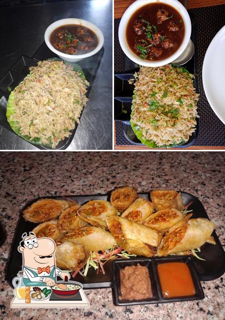 Fried rice at Blossom Hill Retreat Manali