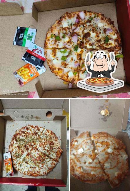Get pizza at Burger At 49/-