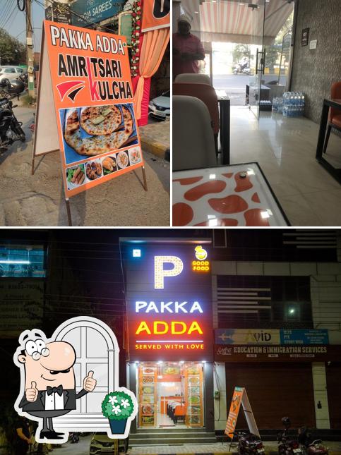 The exterior of Pakka Adda
