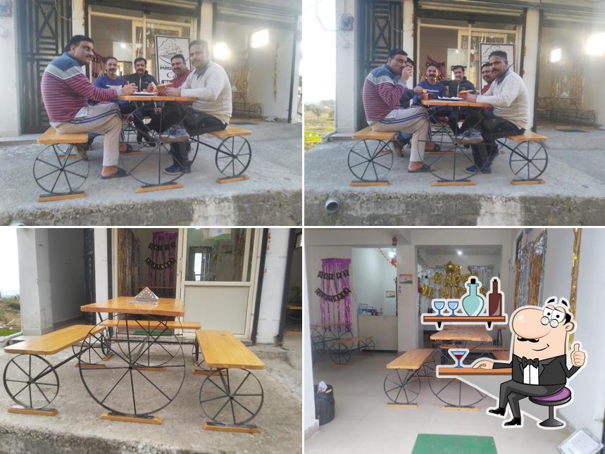 The interior of Punjab mail cafe
