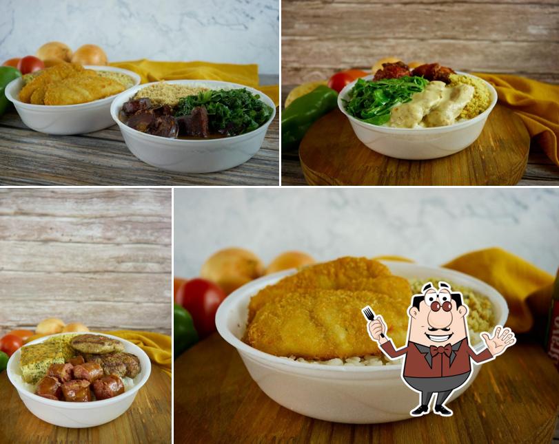 Comida em Restaurante Mesa Mestiça