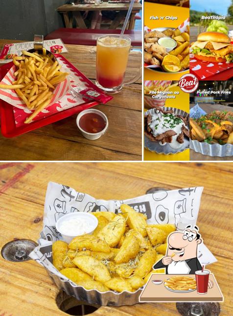 Batata frita em Beat Burger