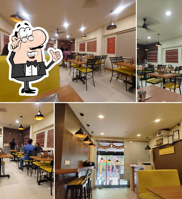 The interior of CHAMPAK - Champaran The best North Indian restaurant in Bangalore