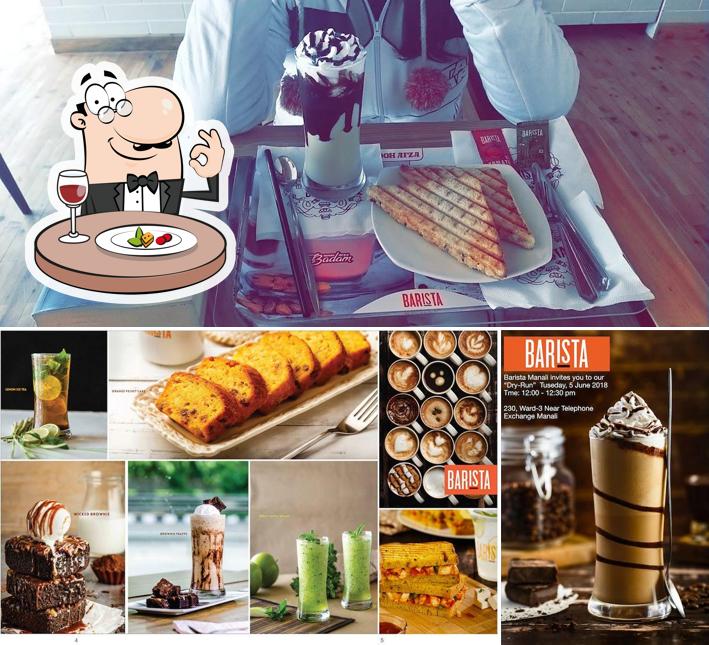 Meals at Barista Manali
