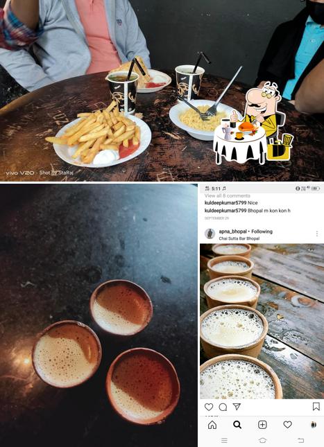 Food at Chai Sutta Bar Bhopal