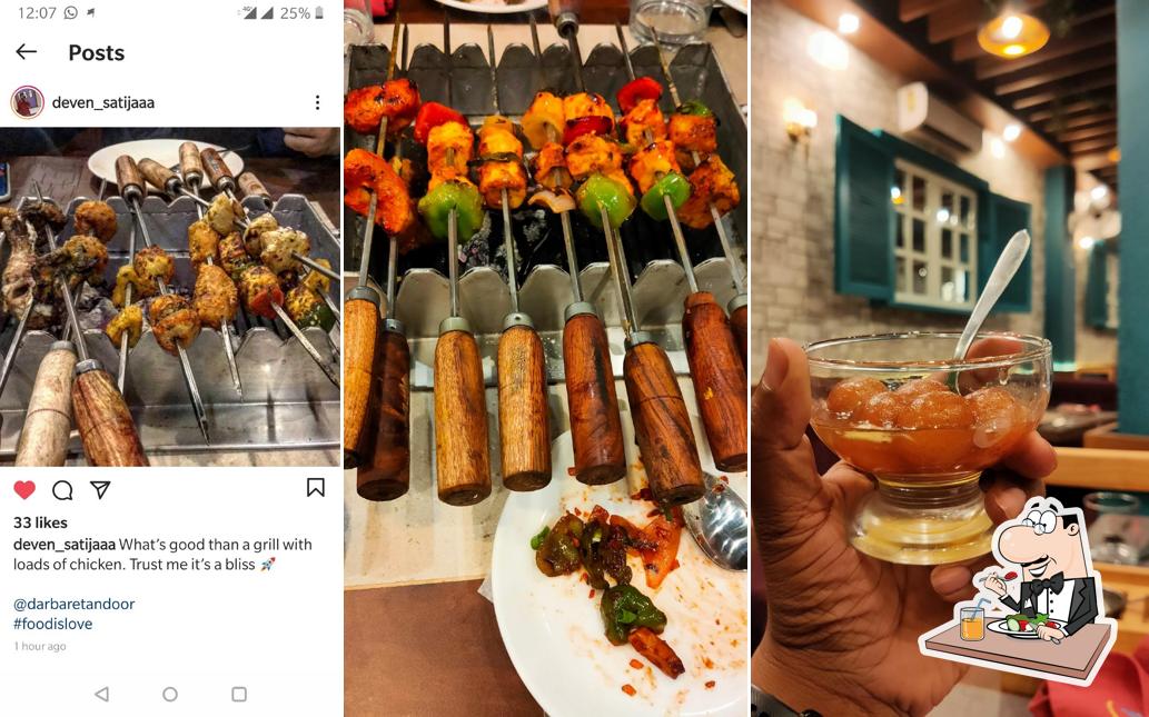 Food at Darbar-e-Tandoor