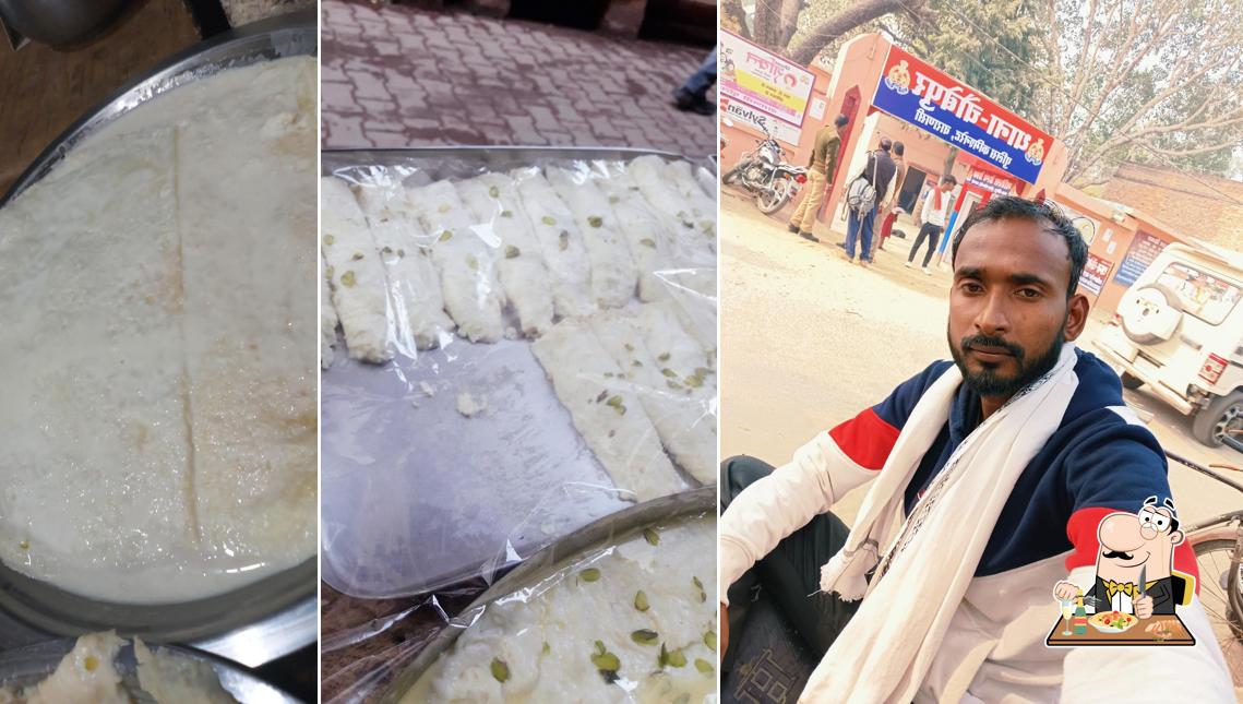 Food at Govardhan milk Bahar